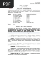 059-2014 Concurrence of MDC Resolution, Appropriation