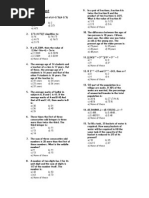 Maths Speed Test