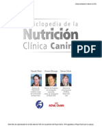 Estado Nutricional Del Perro Con Cáncer, Evaluación y Recomendaciones Dietéticas