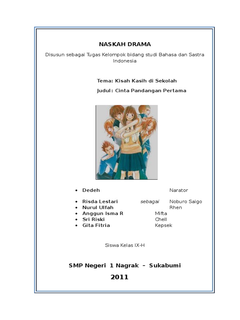 Cover Naskah Drama