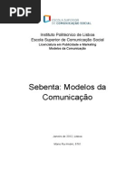 Modelos Da Comunicacao