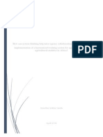 How Can System Thinking Help Inter-Agency Collaboration in The Design and Implementation of A Harmonized Training System For Agencies Producing Agricultural Statistics in Africa?