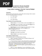 Download Learning Team Charter by janicewhite082102 SN25317916 doc pdf