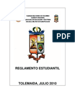 10 1 Reglamento Estudiantil 2010 - Essub Ok PDF