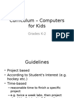 Curriculum - Computers For Kids1