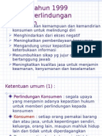 15. UU NO 8 TH 1999 Perlindungan Konsumen