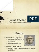 Julius Caesar: Your Handy Dandy Character Guide