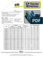 CP Series Winches