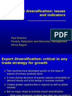 Guide to Export Diversification Indicators[1]