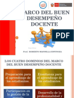 Marco Del Buen Desempeño Docente - 2