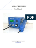 BGA T-835 User Manual