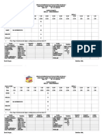 Format Jadual Waktu