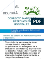 Correcto Manejo de Desechos en Hospitales 2