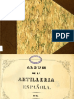 Album de La Artillería Española 1862