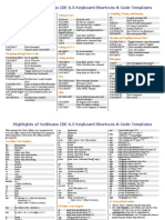 Shortcuts Netbeans 6.5