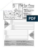 Islcollective Worksheets Beginner Prea1 Elementary A1 Preintermediate A2 Ad 4tea Time There Isare 68184e29b0f7344c46 36688495