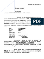 PPP - Requerimento Empresa Exemplo