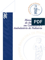 Manual Prático de Atendimento Em Consultório e Ambulatório de Pediatria