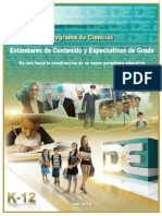 Puerto Rico Core Standards 2014 - Ciencias PDF