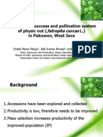 Reproductive Succes and Pollination System of Physic Nut (Jatropha Curcas L.) in Pakuwon, West Java