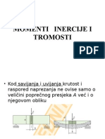 Momenti Inercije I Tromosti