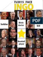 State of the Union 2015 face bingo