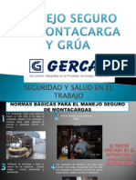 Manejo Seguro de Grúa y Montacarga