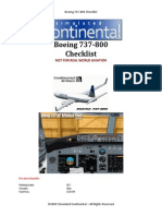 Download Boeing 737 800 Checklist by Costel Mirzac SN253222613 doc pdf