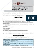 STF -  INFORMATIVO Esquematizado 768 STF - postado  terça-feira, 6 de janeiro de 2015 - OK.pdf