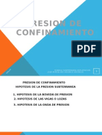 Presion de Confinamiento, Boveda de Presion