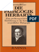 Die Pädagogik Herbarts Eine Problemgeschichtliche Einfürung in Die Sstematik Neuzeitlicher Pädagogik