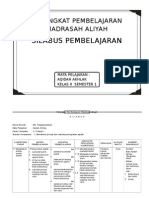 Perangkat Pembelajaran Madrasah Aliyah