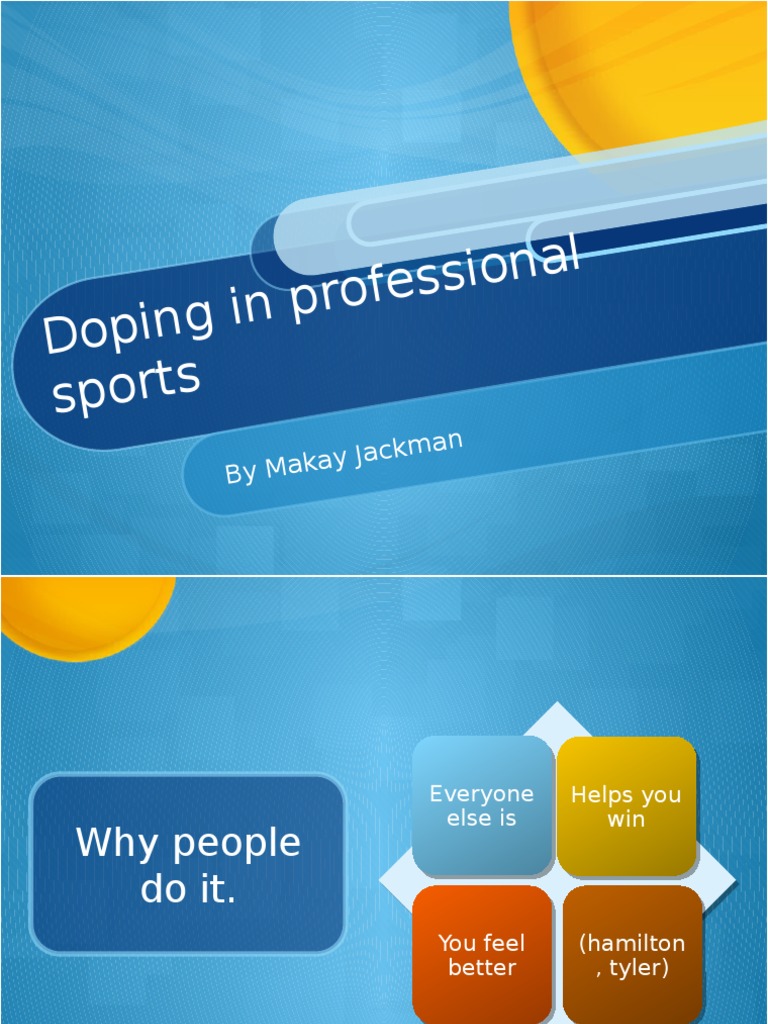 Understanding Doping in Sports | PDF