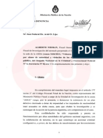 La denuncia completa de Nisman