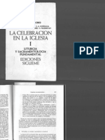 Borobio, D. Et. Al. La Celebración de La Iglesia I-Liturgia y Sacramentologia Fundamental- Ed. Sigueme