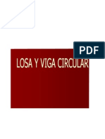 Losa y Viga Circular