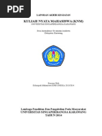 Download LAPORAN AKHIR KEGIATAN KULIAH NYATA MAHASISWA KNM UNIVERSITAS SINGAPERBANGSA KARAWANG by Dikz Ajs SN253241866 doc pdf