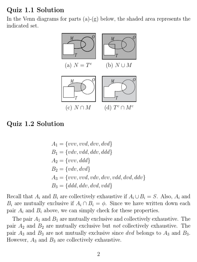 Probability And Stochastic Processes 3rd Edition Roy D Yates Chapter 1 Solutions Pizza Probability