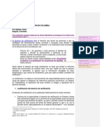 Derecho de Rectificacion en Colombia-Natalia Tobon