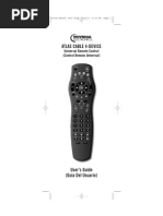 Manual Control Remoto Cablevision