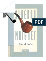 Pietr El Letón - Simenon Georges