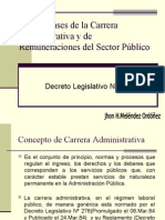 Ley de Bases de La Carrera Administrativa