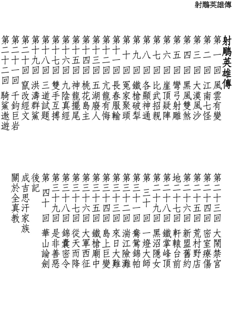 03 射鵰英雄傳