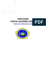 User Guide Portal Akademik Mahasiswa