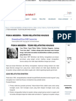 Download Fisika Modern - Teori Relativitas Khusus _ Cara Cepat Pintar Fisika by IP Man SN253252120 doc pdf
