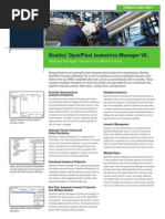 Bentley-Openplant Isometrics Manager V8i Product-Data-Sheet