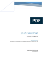 Lenguaje de Programación Phyton