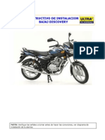 INSTRUCTIVO DE INSTALACION Alarma Ultra Bajaj 125