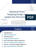 Sample Size Determination PDF - Houndolo