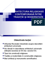 Arhitectura Religioasă Contemporană